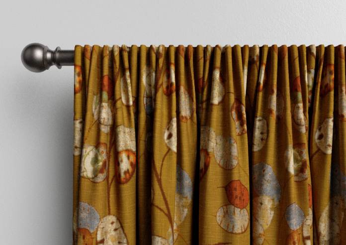 Honesty, Ochre - Made to Measure Curtains - Image 9
